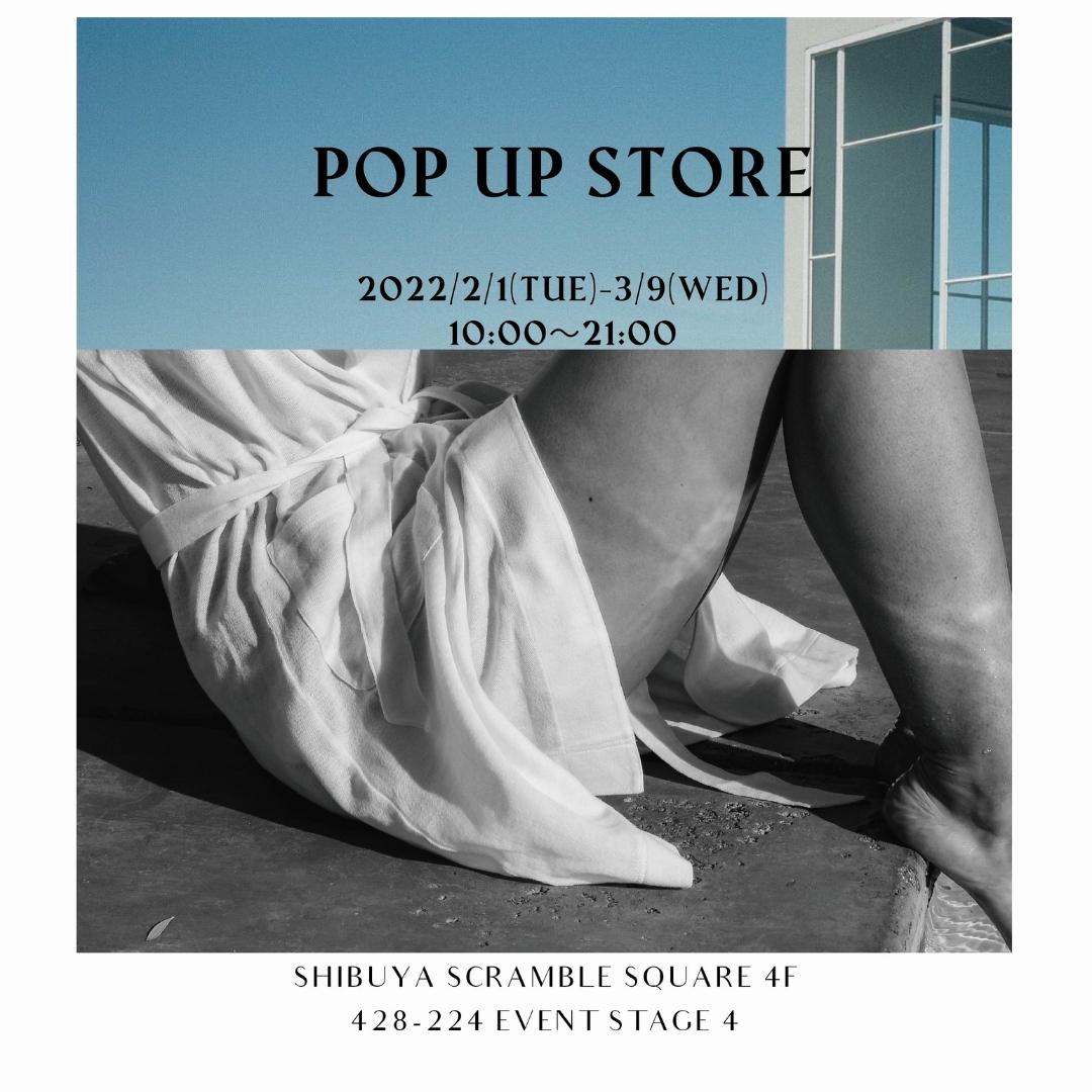 Sacre POP UP STORE 2/1～ 3/9