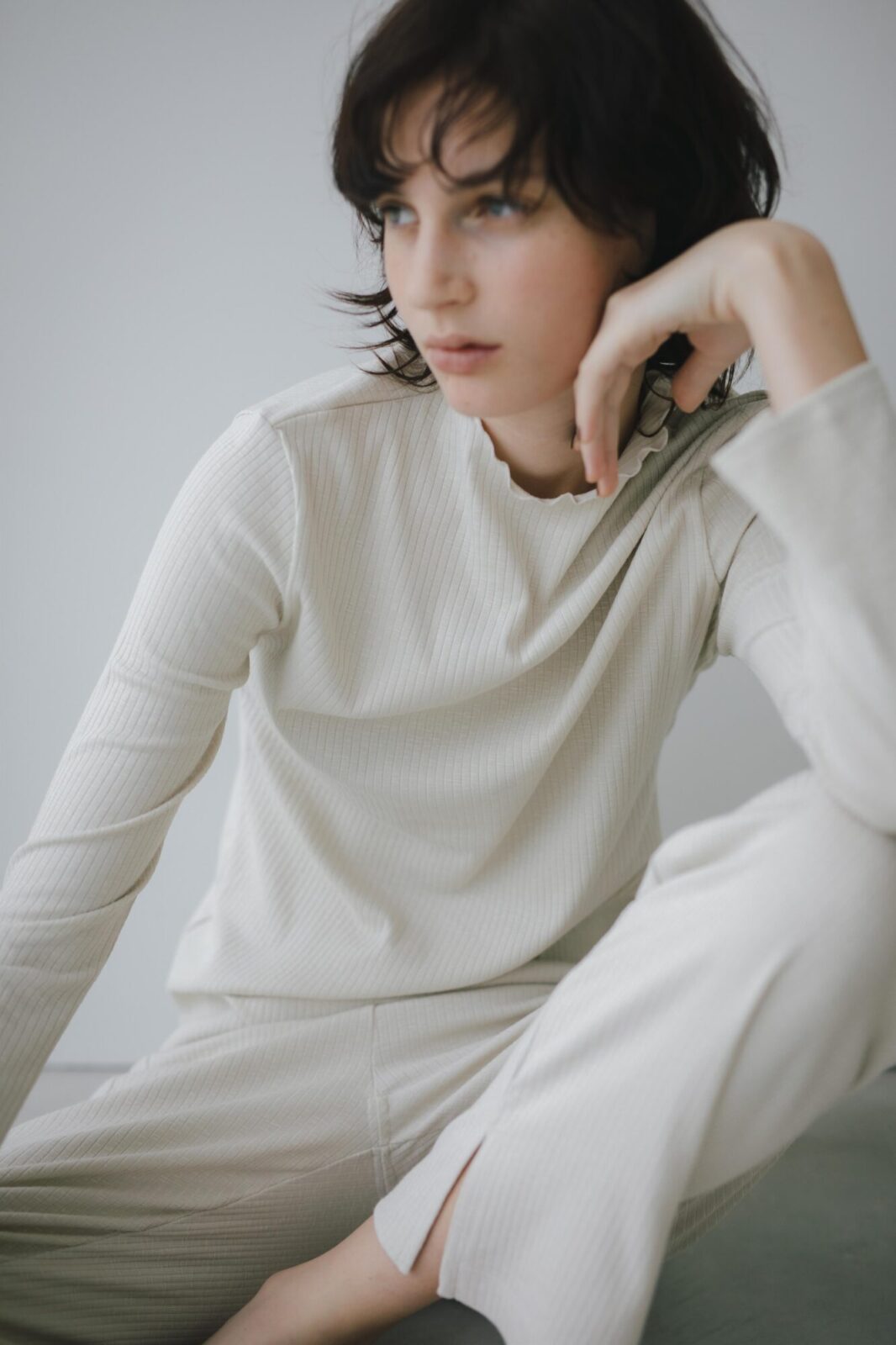 Sacre, rib longsleeve.pants